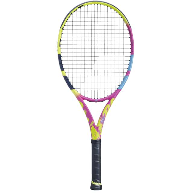 RAQUETA BABOLAT JR PURE AERO RAFA 26 YELLOW/PINK/BLUE