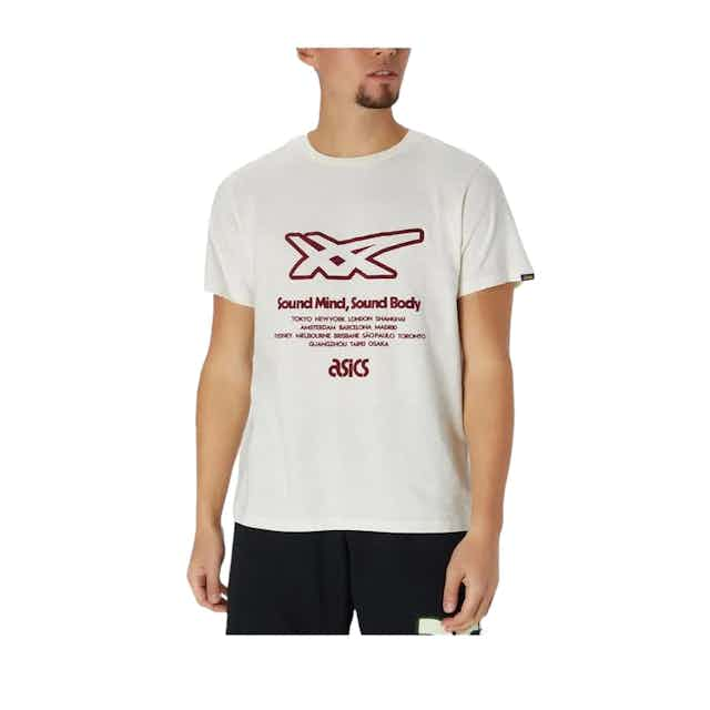 CAMISETA ASICS MEN STRIPE GRAPHIC SS TEE