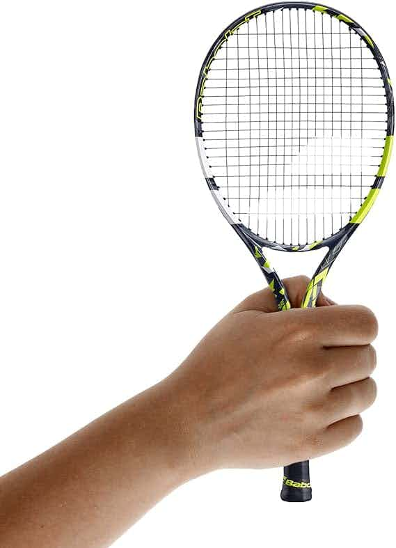 MINI RAQUETA BABOLAT PURE AERO GRIS/AMARILLO